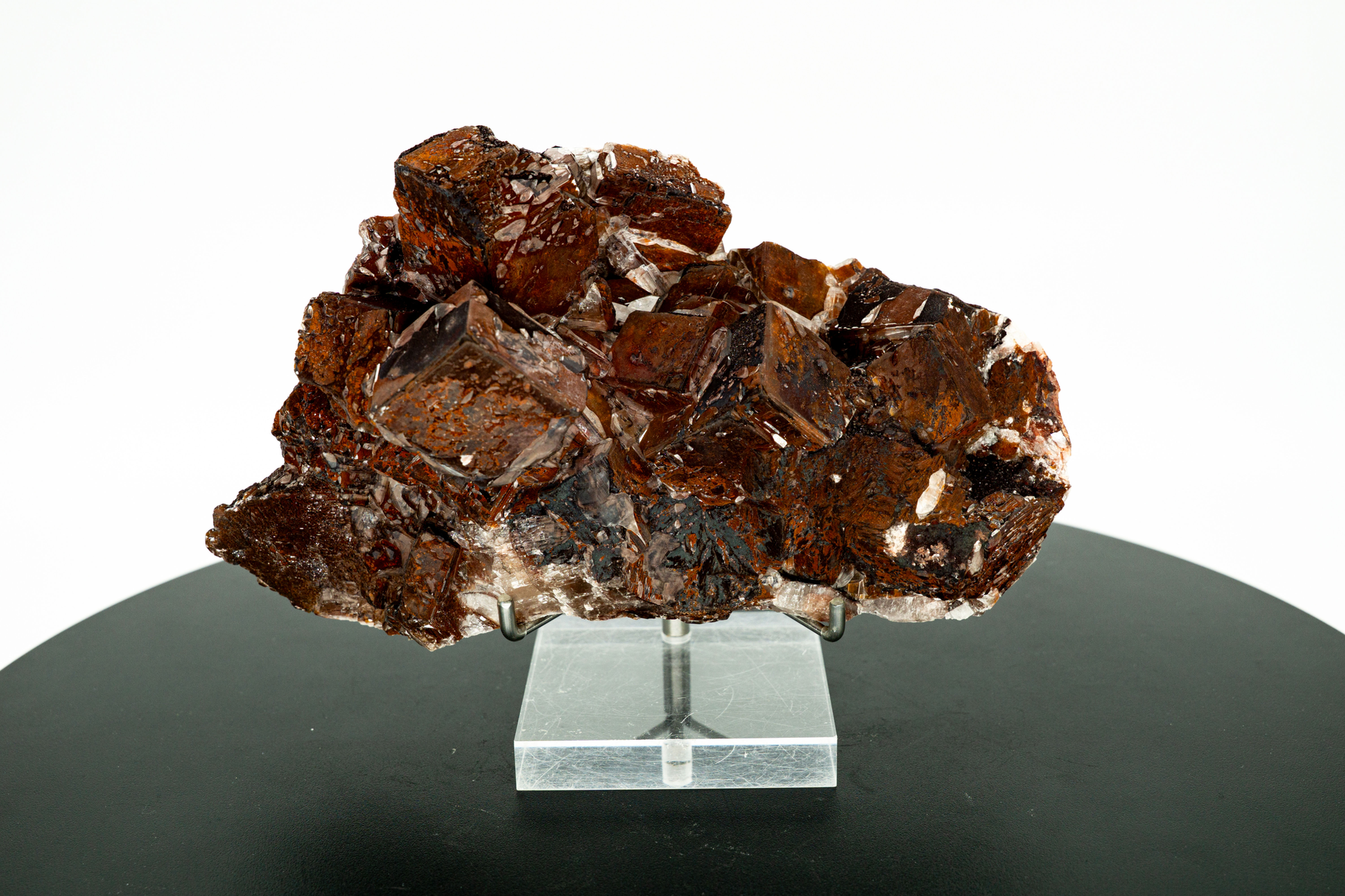 Large Dark Chocolate Calcite Cluster Hunan
