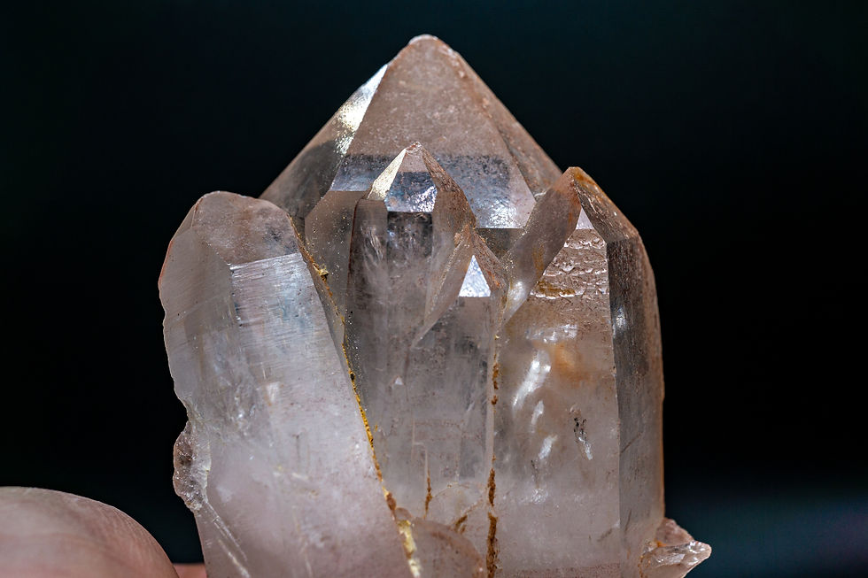 Thumbnail: Clear Crystal Quartz Double Terminated Point Madagascar