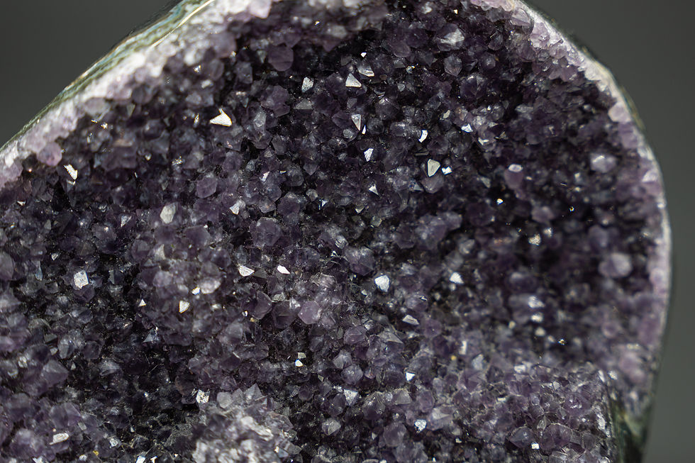 Thumbnail: Large Amethyst Geode on Iron Stand Uruguay