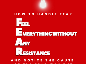 How to Handle Fear