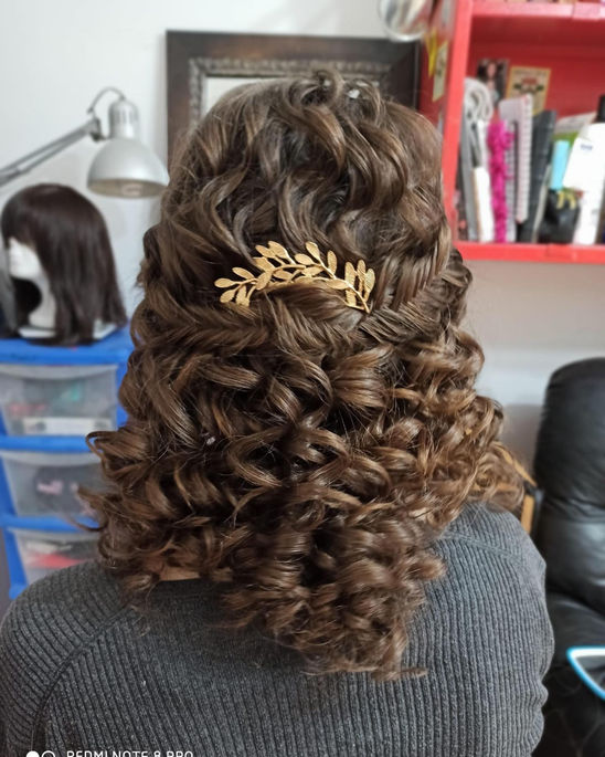 תסרוקת תלתלים לכלה