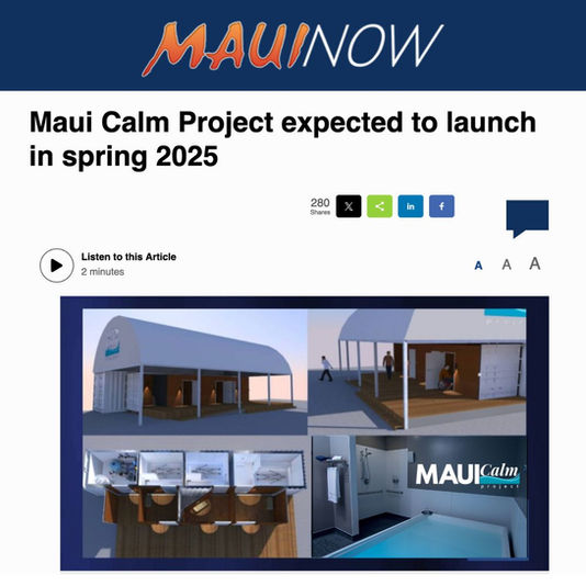 Maui Calm will be here soon!