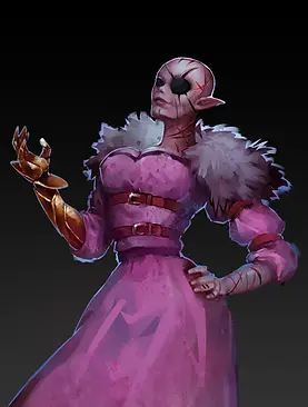 Character Half Body commission, DnD character art