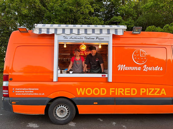 Pizza Van In Chiddingfold UK