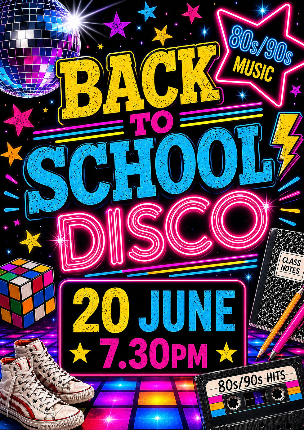 Back to school disco !