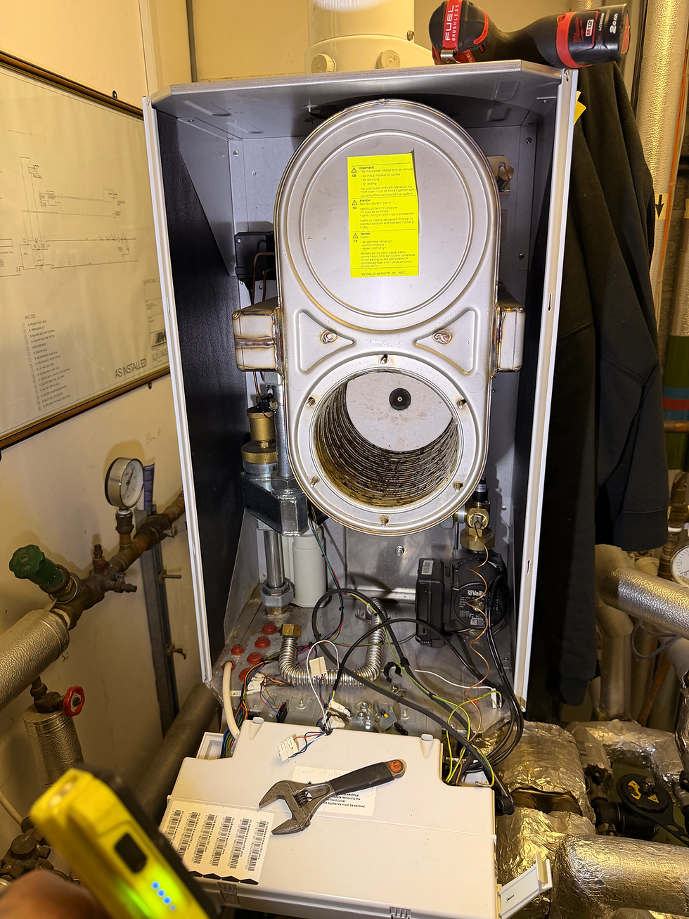 Heating breakdown and fault diagnosis
