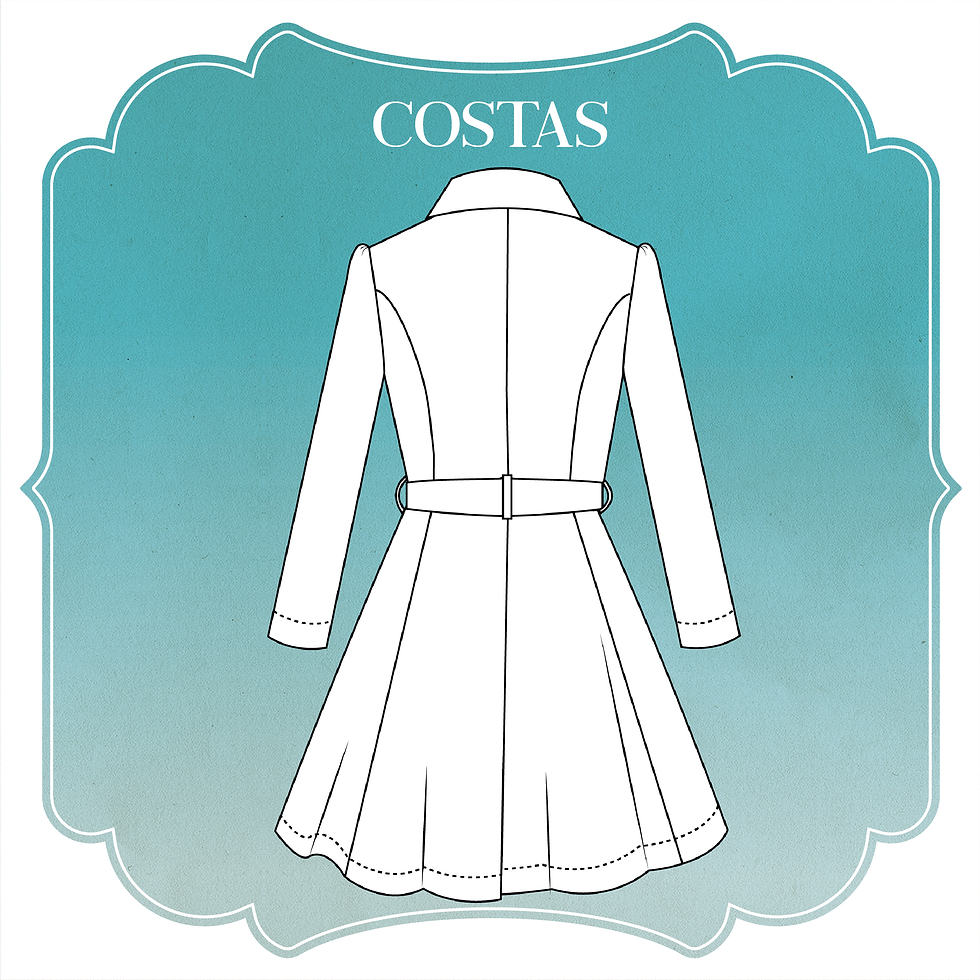 Miniatura: Molde Sobretudo Bariloche