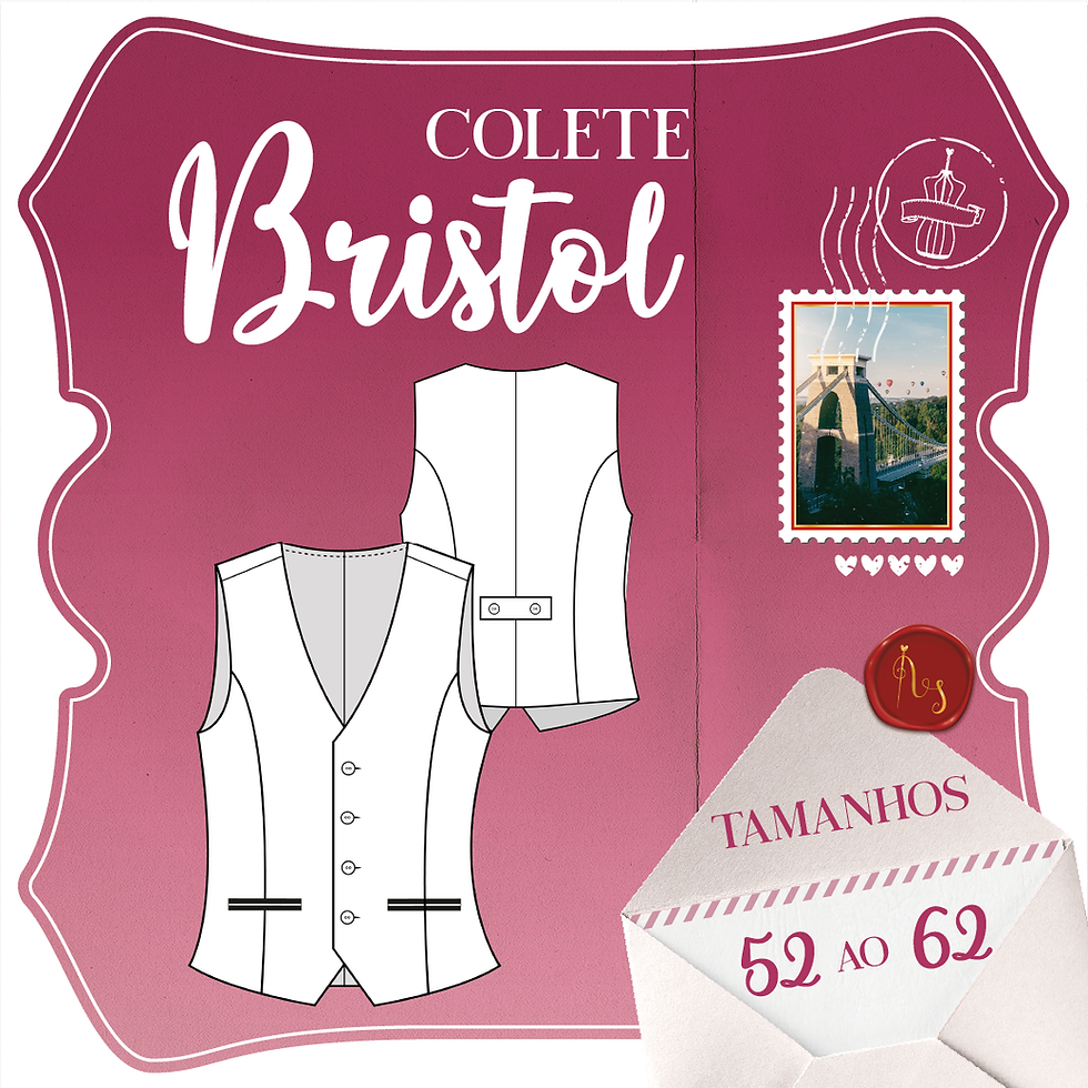 Miniatura: Molde Colete Bristol