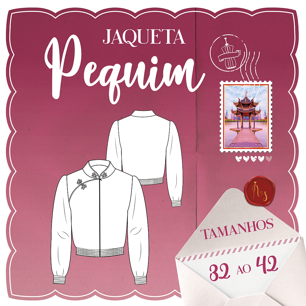 Miniatura: Molde Jaqueta Pequim