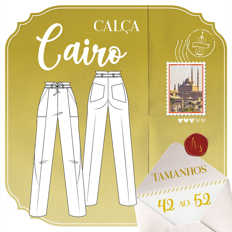 Thumbnail: Molde Calça Cairo