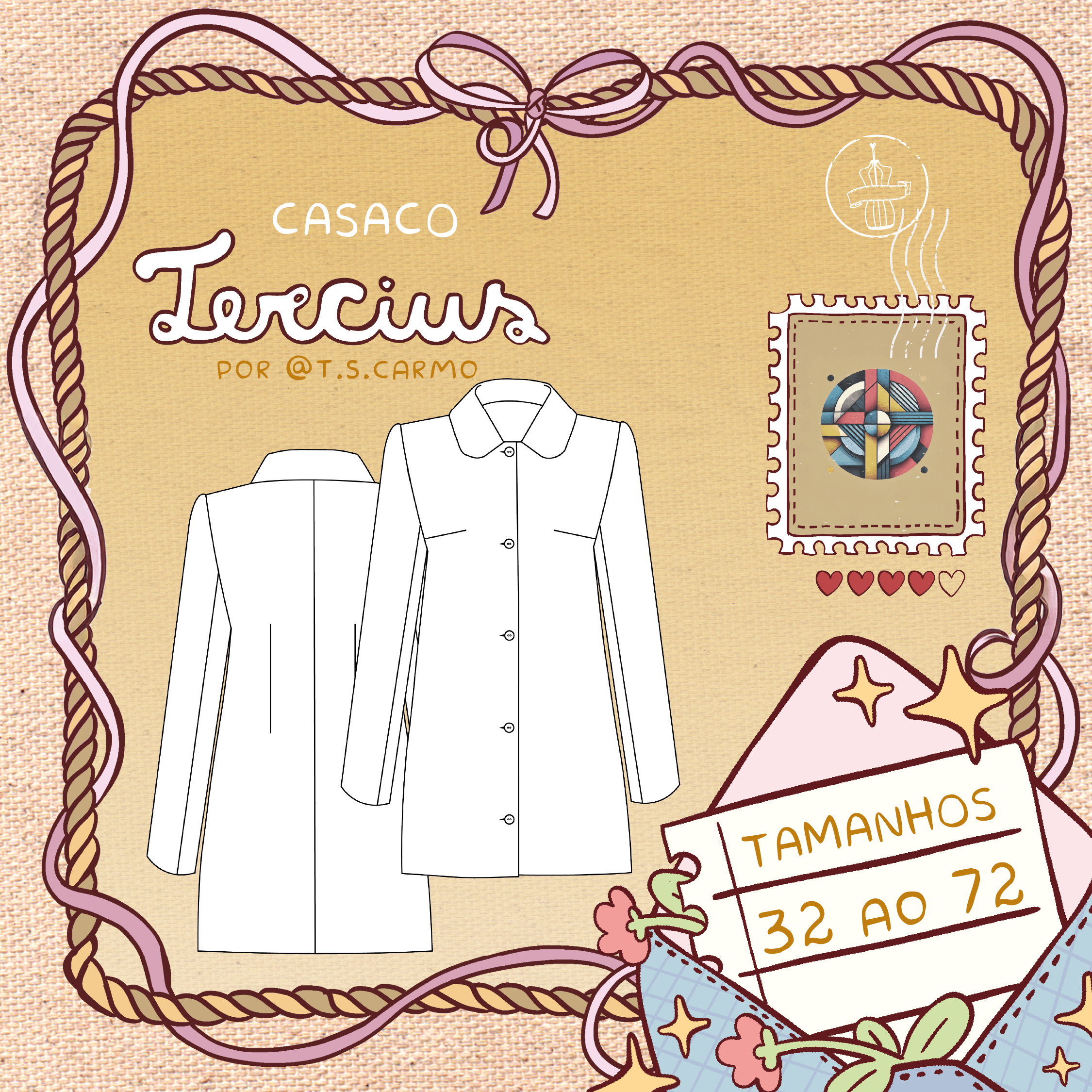 Molde Casaco Tercius