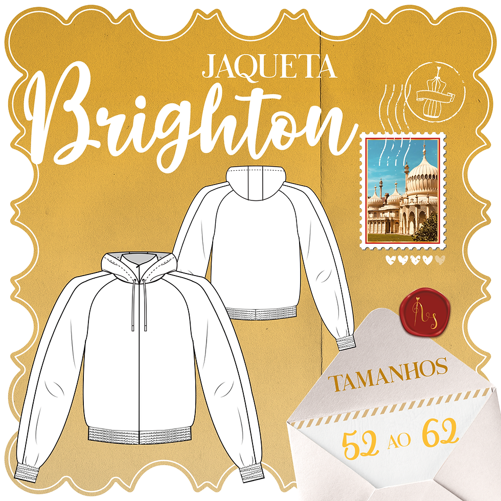 Miniatura: Molde Jaqueta Brighton