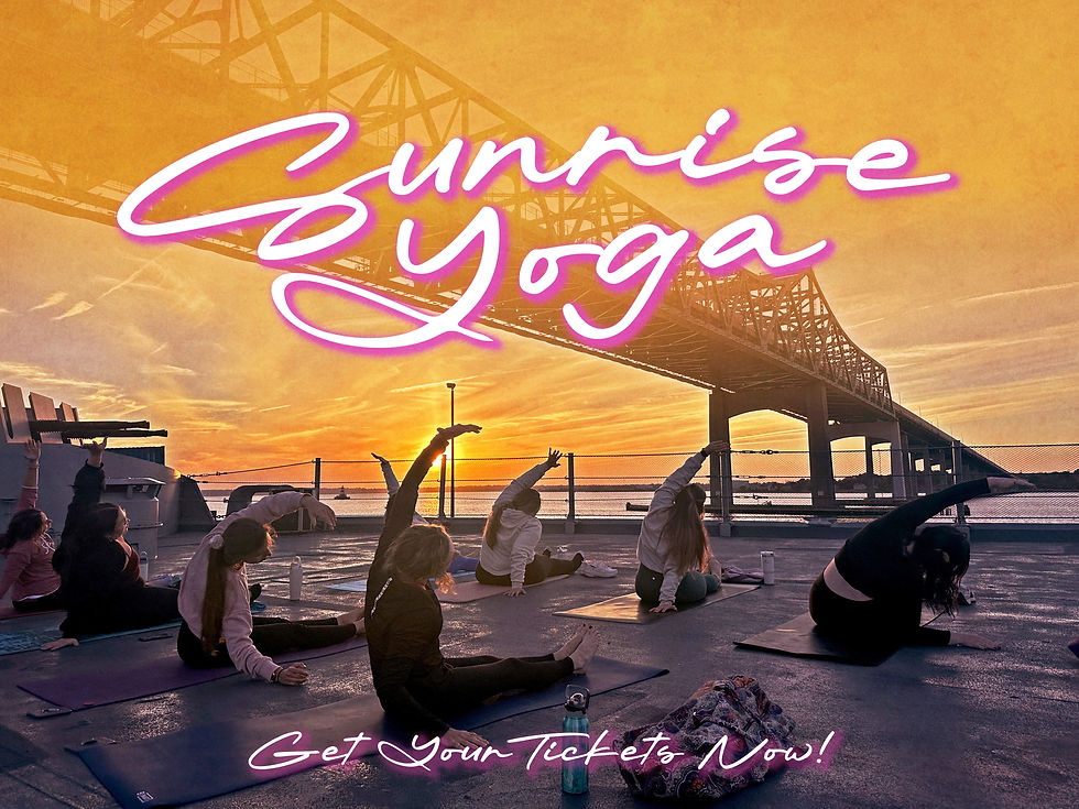 Sunrise Yoga on the Battleship