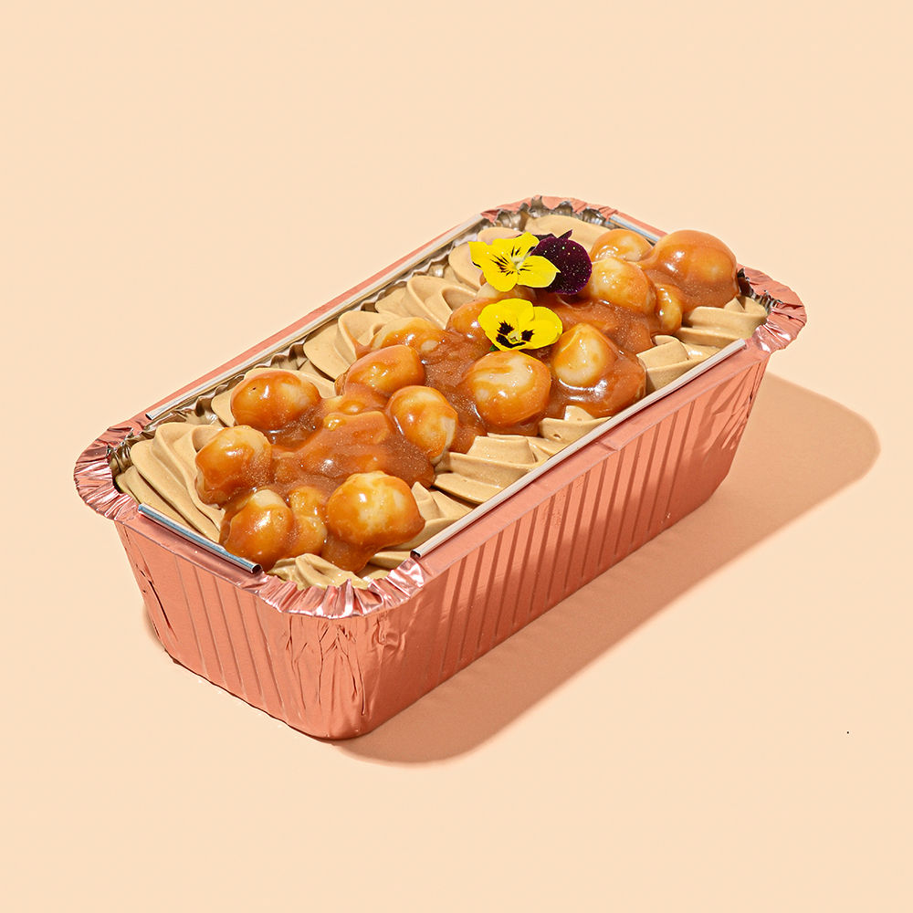 Caramel Macchiato : Coffee & Macadamia Cake