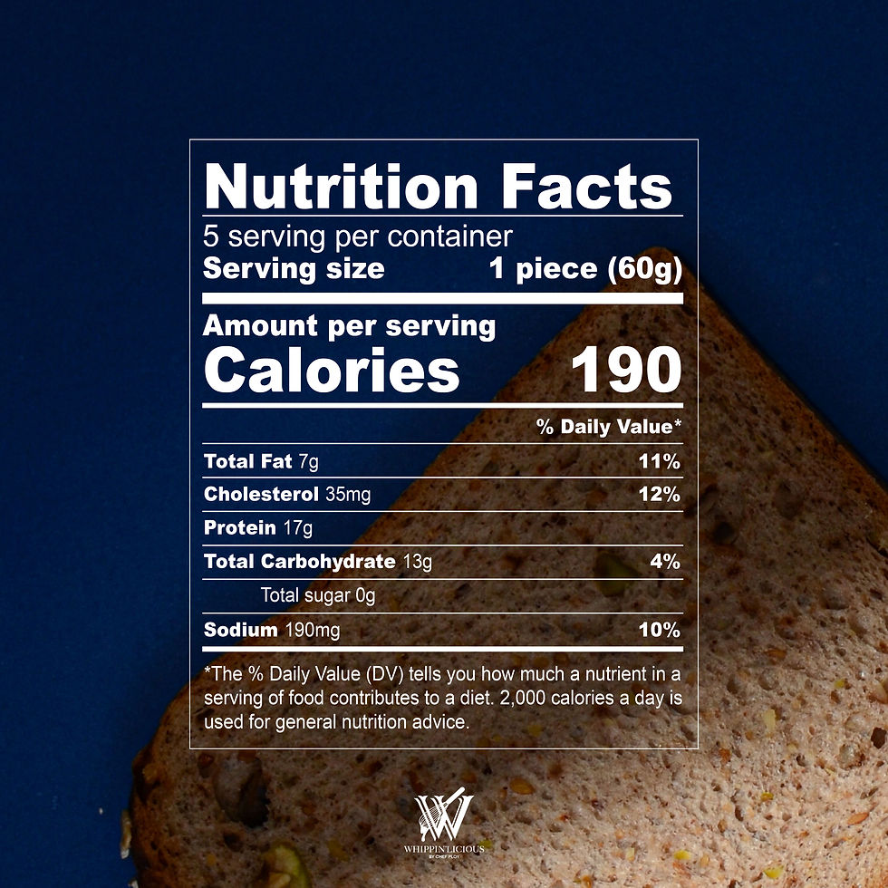 Thumbnail: 17g HIGH-PROTEIN Flourless Trail Mix Bread