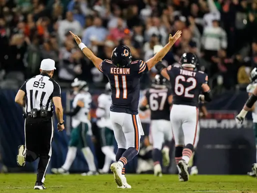 Bears sorprenden a los Eagles y se imponen 27-7 en Soldier Field