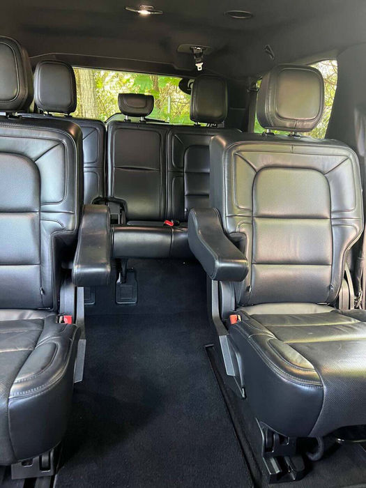 Hamptons car limo service SUV interior