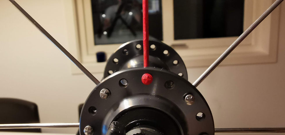 Locating the position of the first spoke of the second set