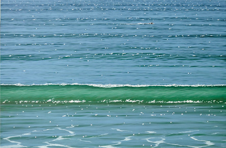 SOLD - The Swimmer and Wave