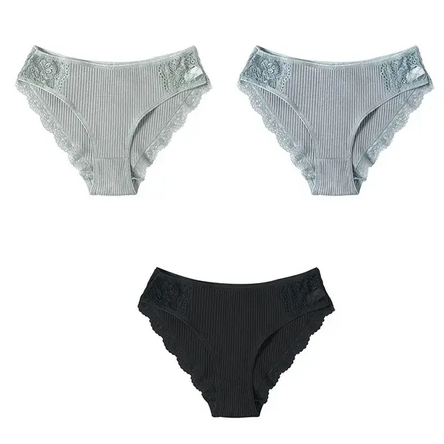 Thumbnail: 3pcs/Set Cotton Underwear Women's Panties