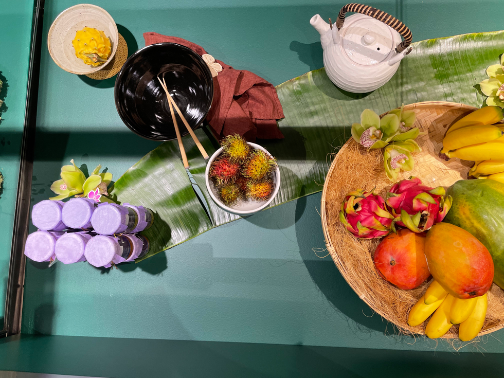 Vitrinen styling Thai Culinary - Delicatessa Dinner Event, Juli 2024