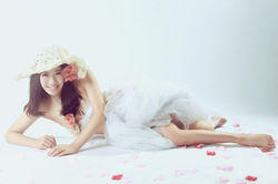 Me dressing as wedding.