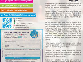 Y’en a marre, il est temps de faire respecter le droit syndical !