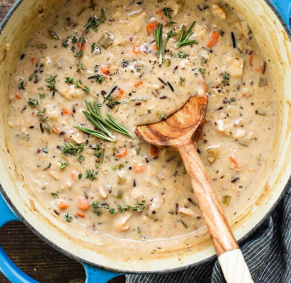 ワイルドライススープ