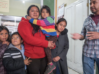 Meeting the families for Habitat