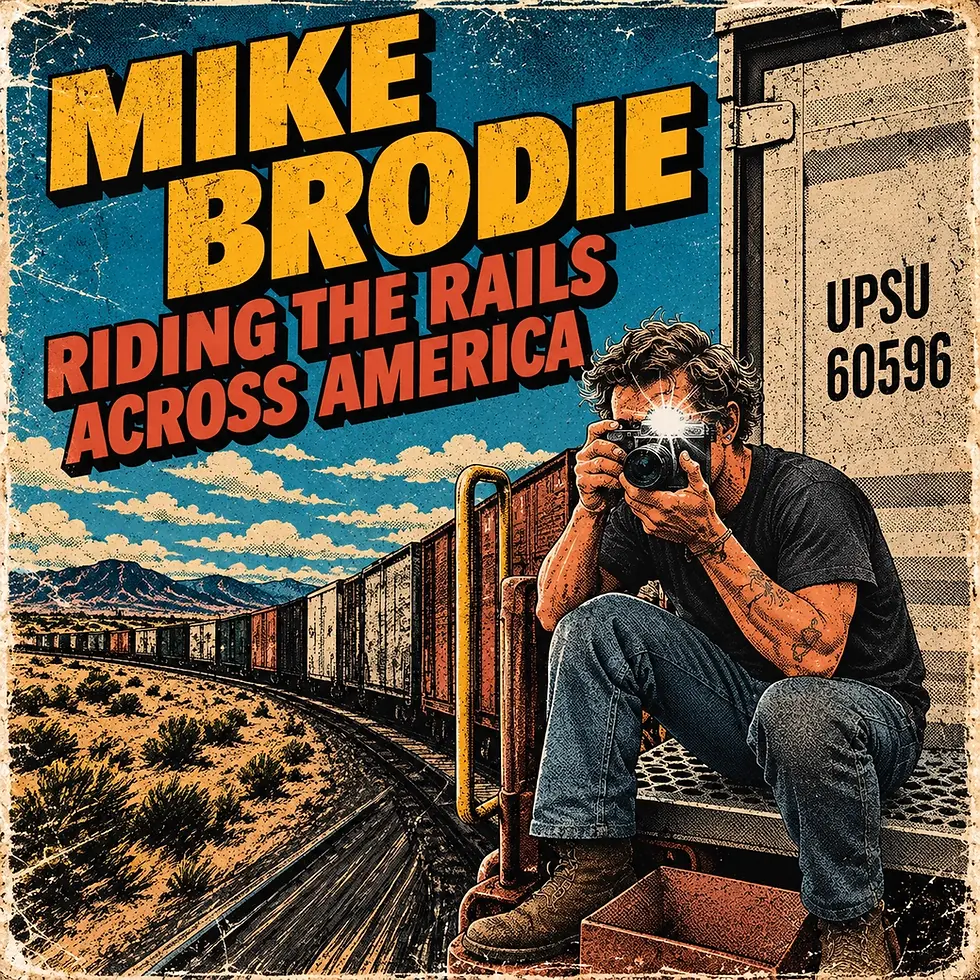 Mike Brodie. Riding the Rails Across America