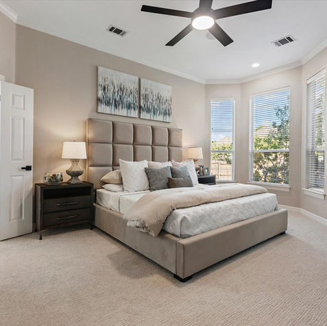 Model Property Brands home staging Dallas DFW 4-1307 Hat Creek