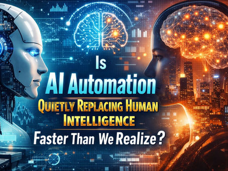 Is AI Automation Quietly Replacing Human Intelligence Faster Than We Realize?