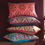 Thumbnail: Embroidered Cushion - Pink