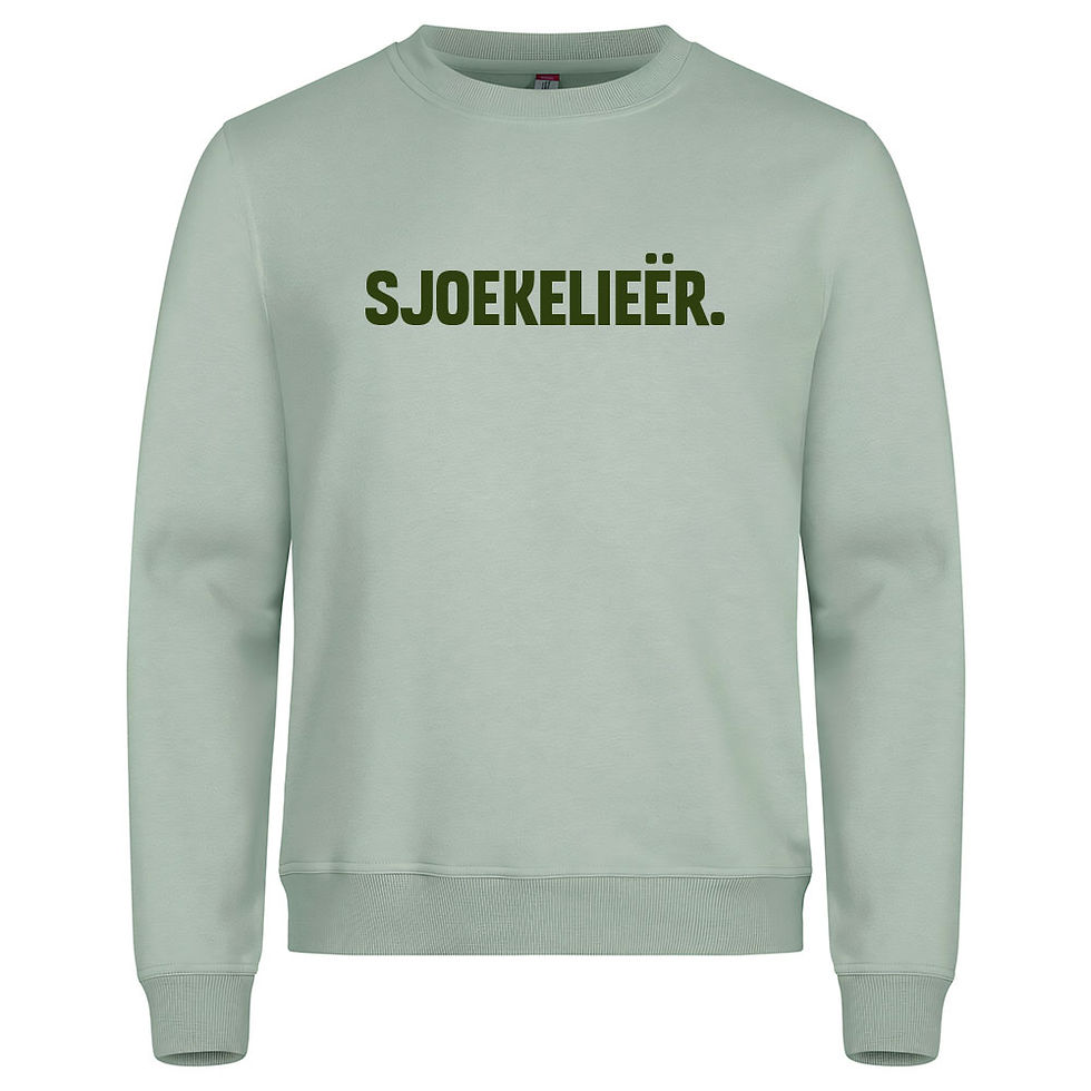 SWEATER | SJOEKELIEËR | THE MONKEY REBEL | NIENOFS DIALECT