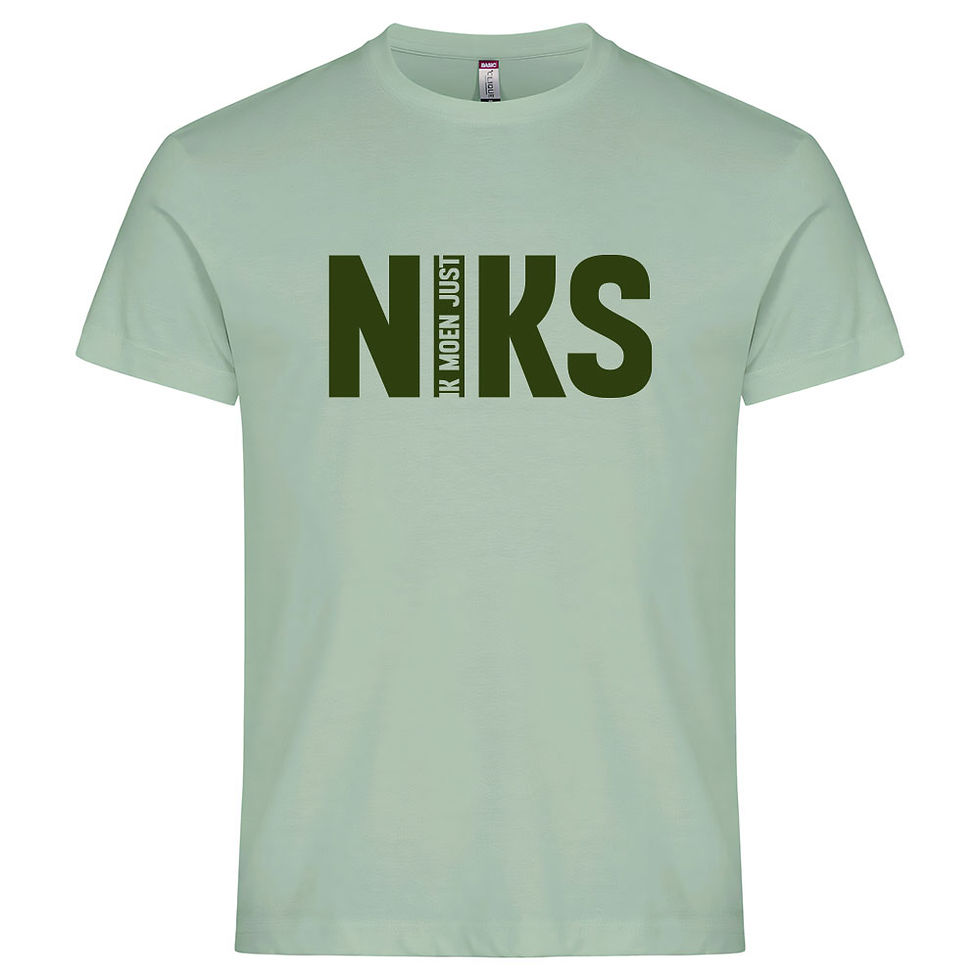 Thumbnail: T-SHIRT | IK MOEN JUST NIKS