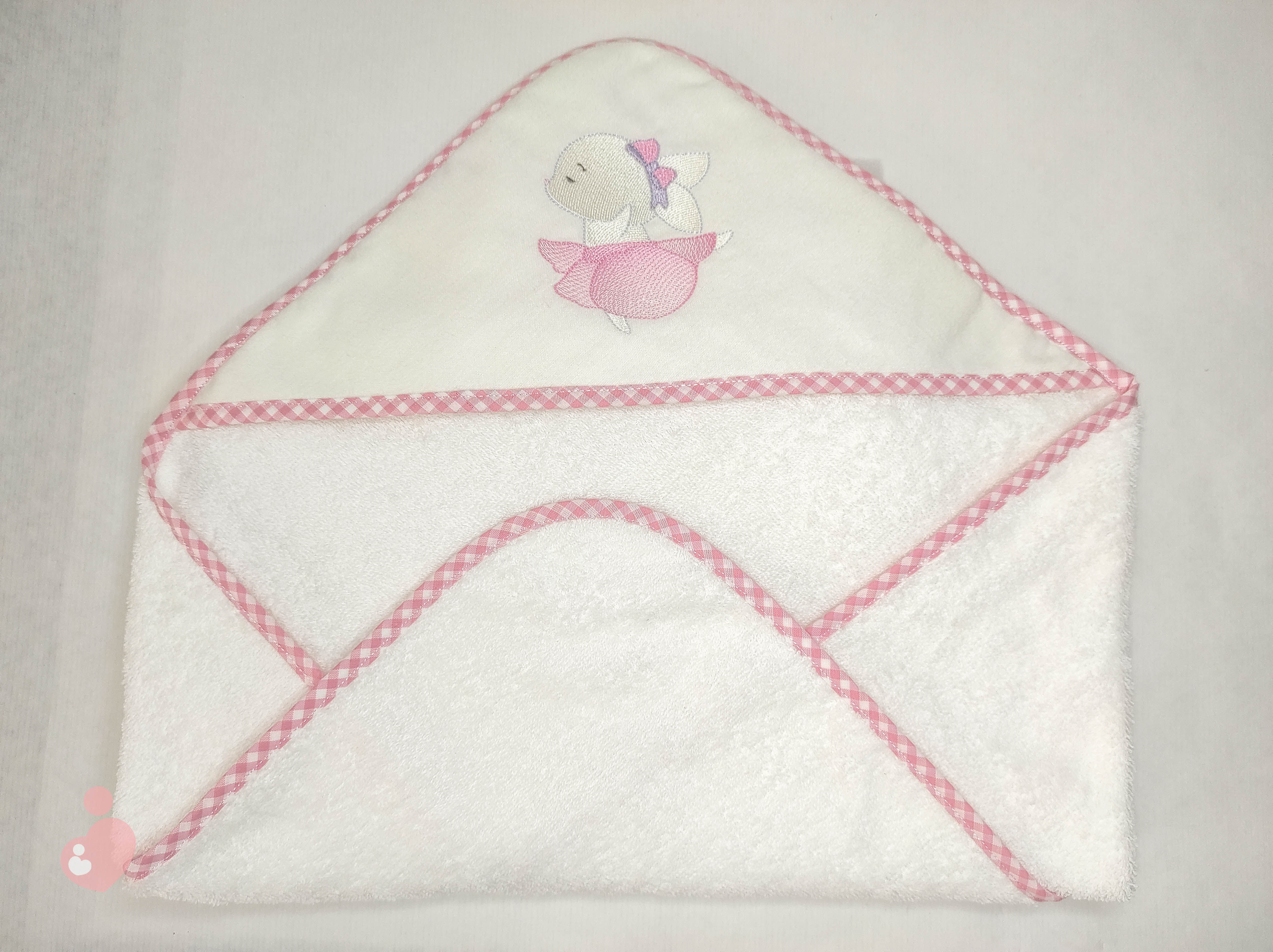 Conejita bailarina Toalla con Capucha