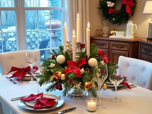 How to create a Christmas centerpiece in Franklin, Tennessee