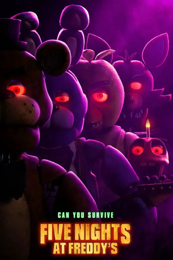 FIVE NIGHTS AT FREDDY'S PELÍCULA DVD LATINO 