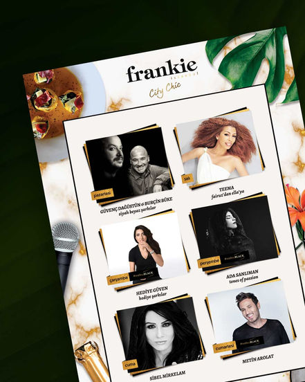 Frankie Istanbul Weekly Live Music Series