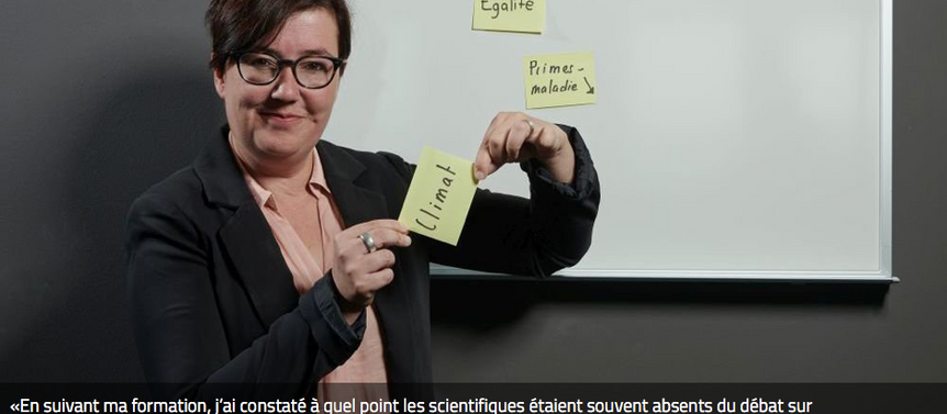 Martine Docourt: «Faire entendre le point de vue scientifique »