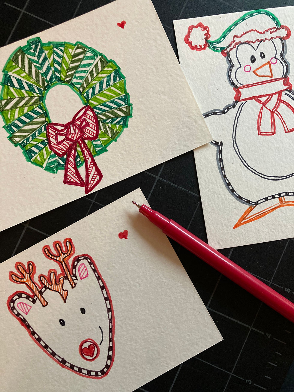 Deck the Halls with Doodles!
