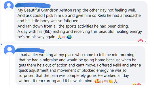 Reiki Student Testimonial