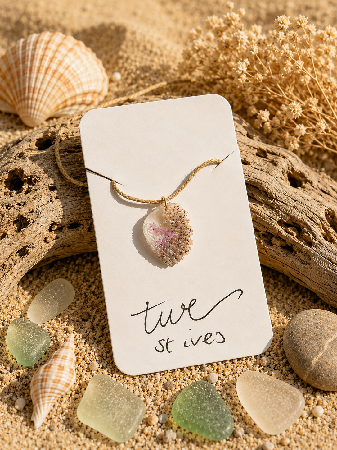 Porthkidney Wildflower Scallop Bracelet