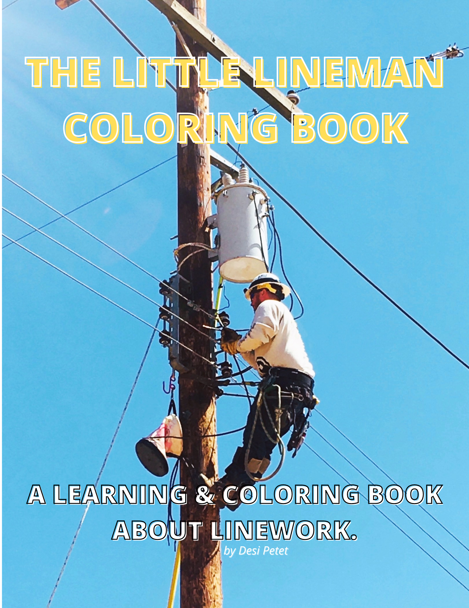 The Little Lineman Coloring Book (ebook)