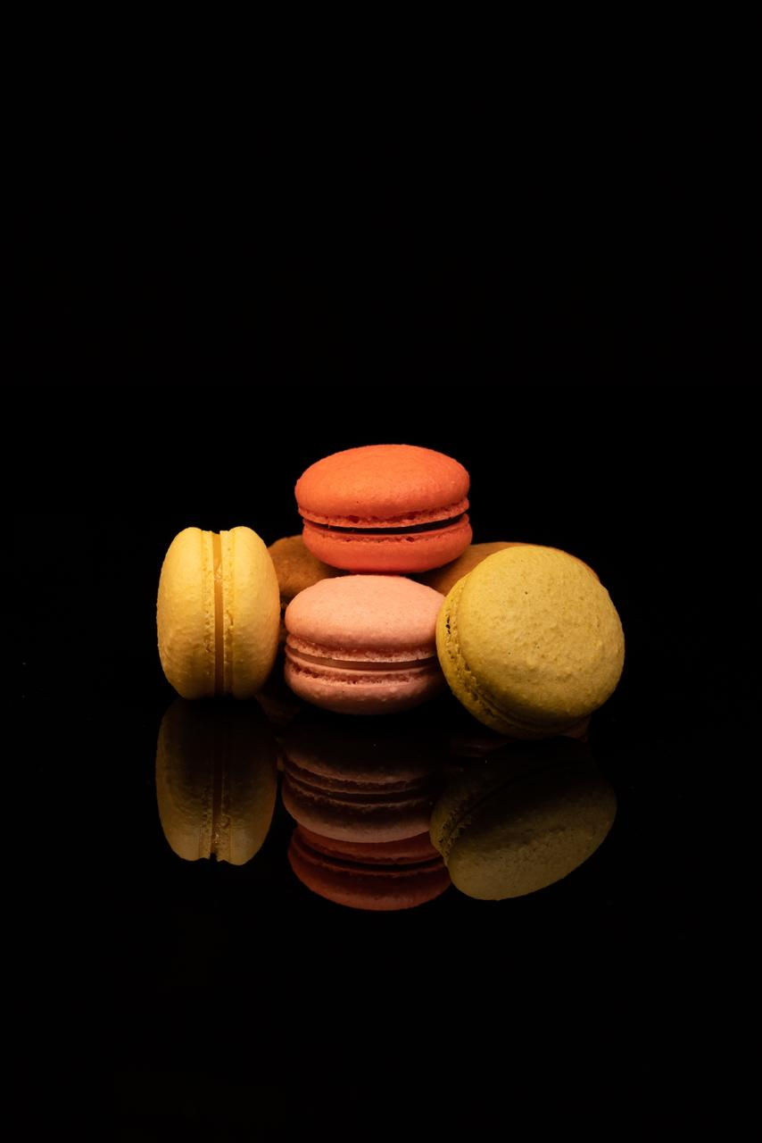 Miniatura: Macarons surtidos (6 piezas)