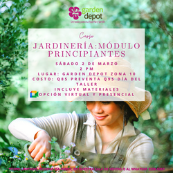 Curso jardinería principiantes