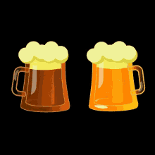beer mugs