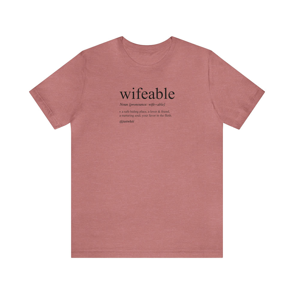 Thumbnail: Wifeable Short Sleeve Tee (Unisex Sized)