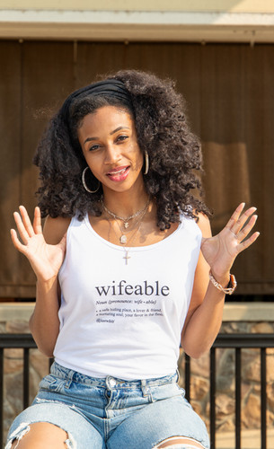 Wifeable Jersey (Unisex Size Tank) | Just Whiti