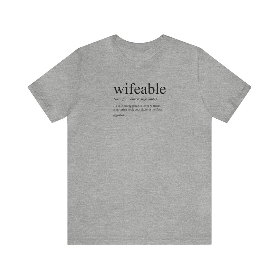 Thumbnail: Wifeable Short Sleeve Tee (Unisex Sized)